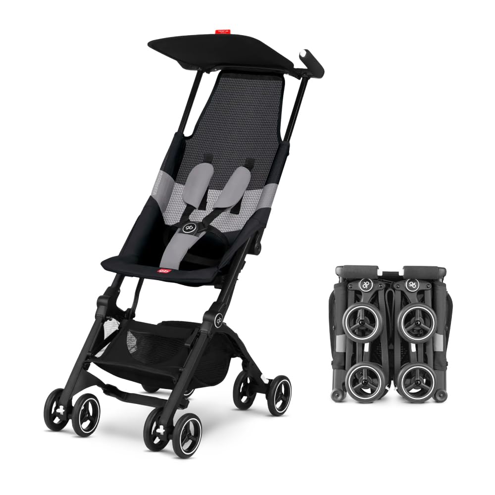 Pockit Air All Terrain Ultra Compact Lightweight Travel Stroller