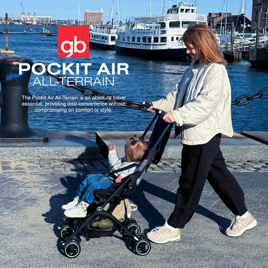 Pockit Air All Terrain Ultra Compact Lightweight Travel Stroller